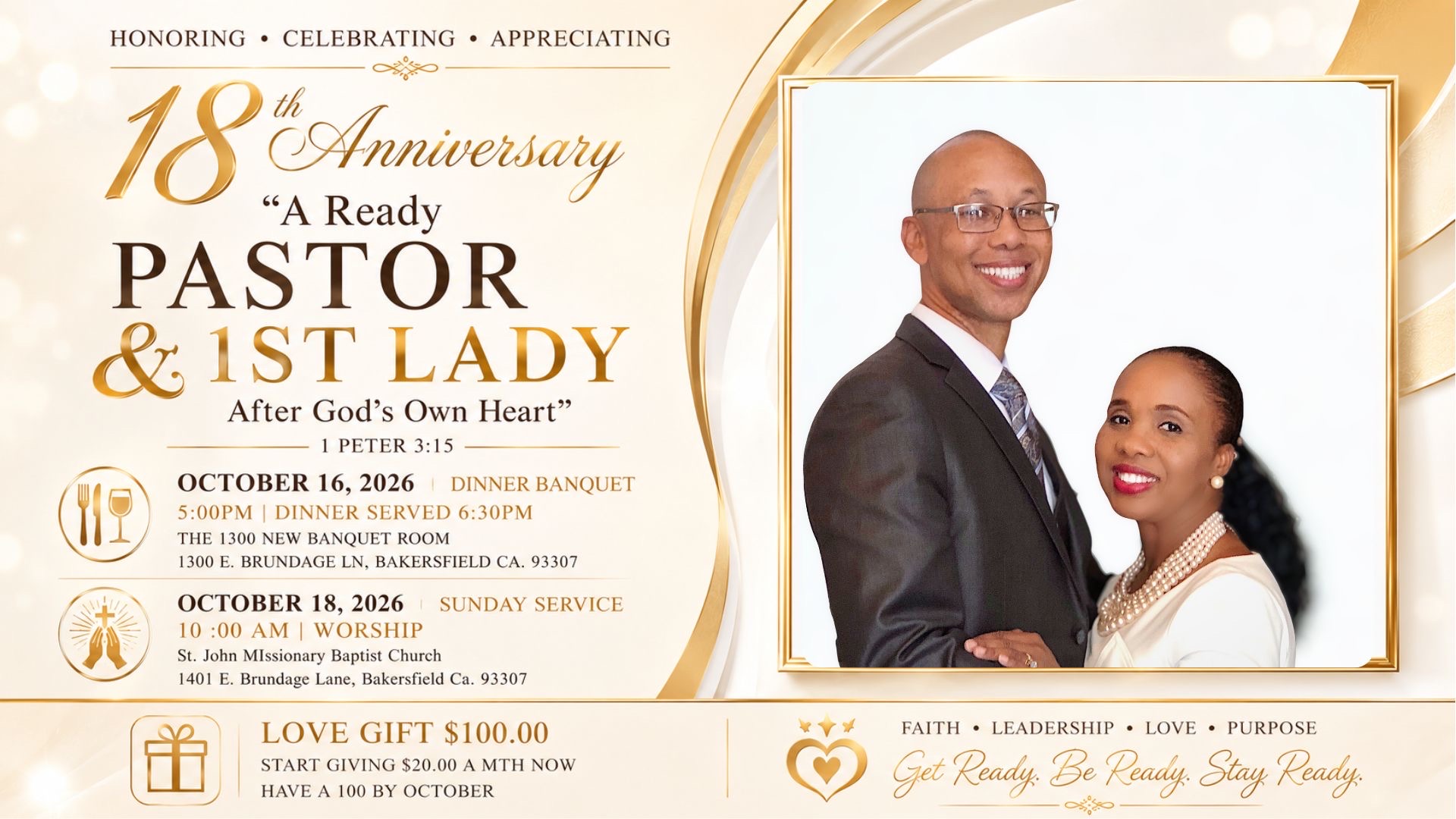 St. John worship service